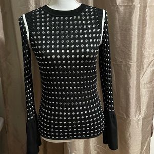 Rachel Roy Woman’s Distressed Sweater Long Sleeve,Pre-Owners in Good Condition